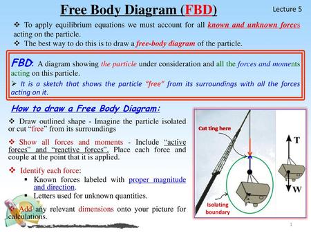 Free Body Diagram (FBD)