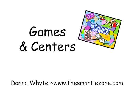 Donna Whyte ~www.thesmartiezone.com