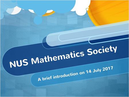 NUS Mathematics Society