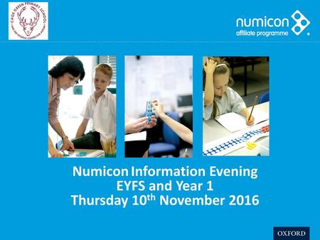 Numicon Information Evening