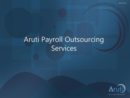 Aruti Payroll Outsourcing Services