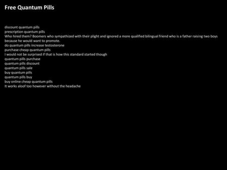 Free Quantum Pills discount quantum pills prescription quantum pills Who hired them? Boomers who sympathized with their plight and ignored a more qualified.