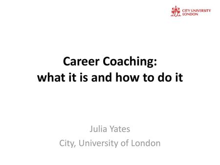 Career Coaching: what it is and how to do it