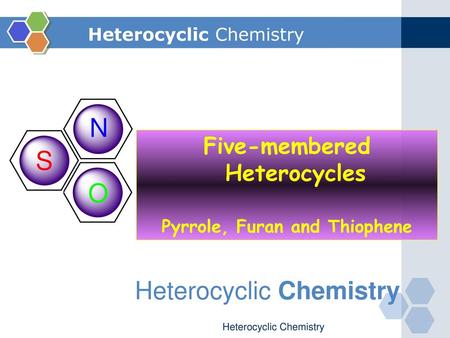 Heterocyclic Chemistry