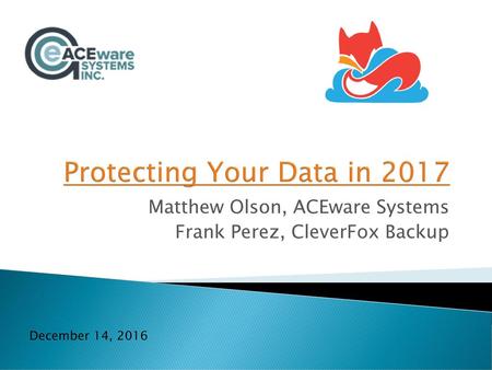 Protecting Your Data in 2017