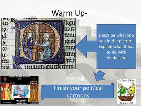 Finish your political cartoons