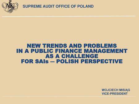 SUPREME AUDIT OFFICE OF POLAND