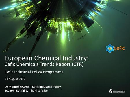 European Chemical Industry: Cefic Chemicals Trends Report (CTR)