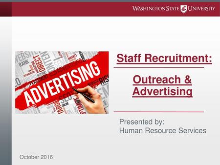 Outreach & Advertising