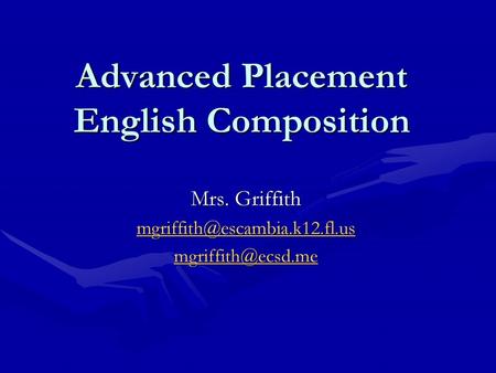 Advanced Placement English Composition