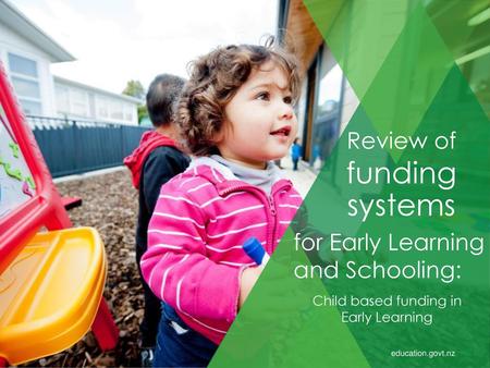 Child based funding in Early Learning