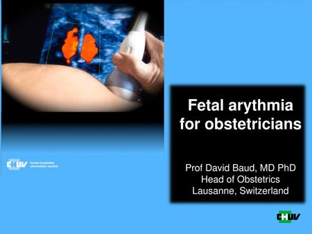 Fetal arythmia for obstetricians