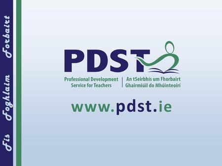 Overview of PDST Post-Primary Supports for Leading Learning in the 21st Century