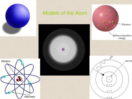 Models of the Atom.