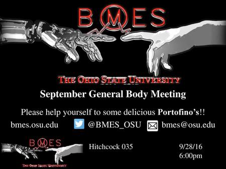 September General Body Meeting