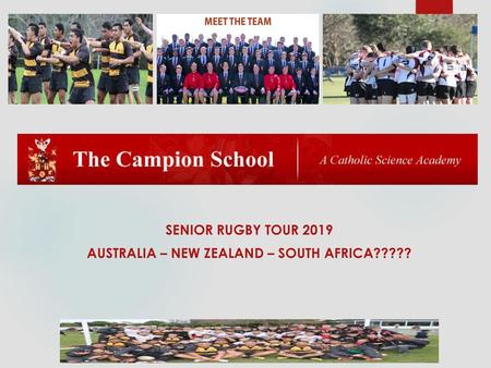 SENIOR RUGBY TOUR 2019 AUSTRALIA – NEW ZEALAND – SOUTH AFRICA?????