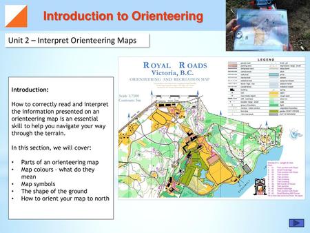 Introduction to Orienteering