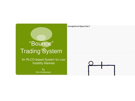 “Bounce” Trading System