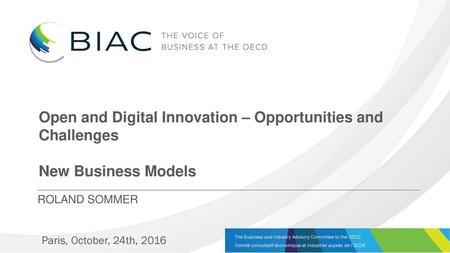 Open and Digital Innovation – Opportunities and Challenges