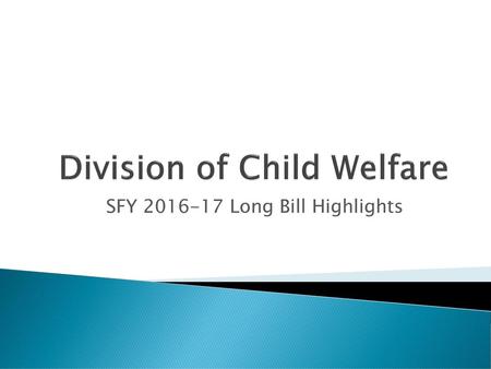 Division of Child Welfare