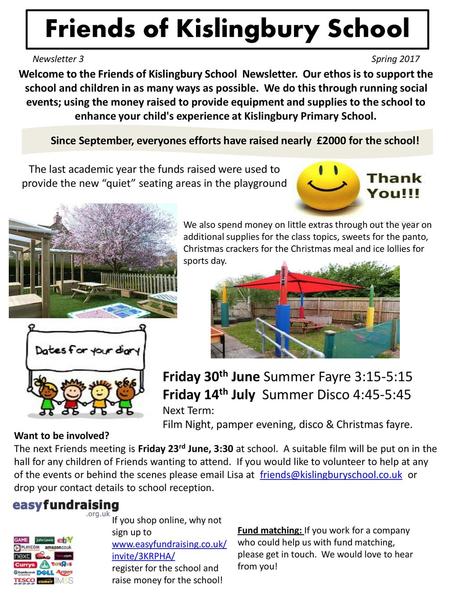 Friends of Kislingbury School