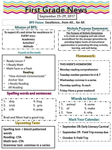 BPS Vision: Excellence…from All… for All