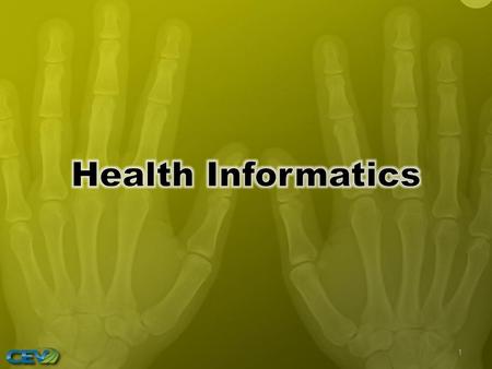 Health Informatics.