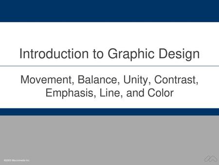 Introduction to Graphic Design