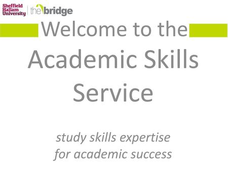 Academic Skills Service