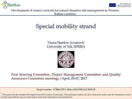 Special mobility strand