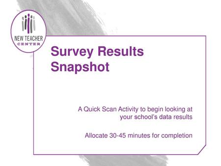 Survey Results Snapshot