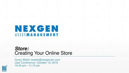 Store: Creating Your Online Store