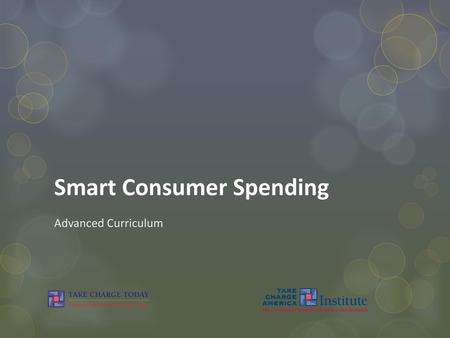 Smart Consumer Spending