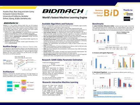 World’s fastest Machine Learning Engine