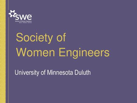 Society of Women Engineers