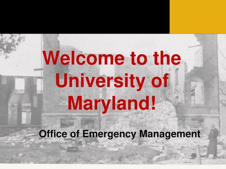 Office of Emergency Management