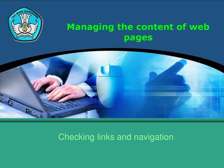 Managing the content of web pages