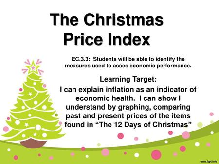 The Christmas Price Index