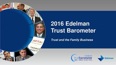 2016 Edelman Trust Barometer