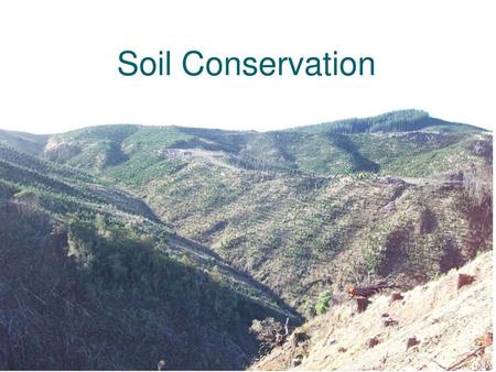 Soil Conservation.