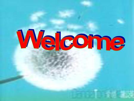 Welcome.