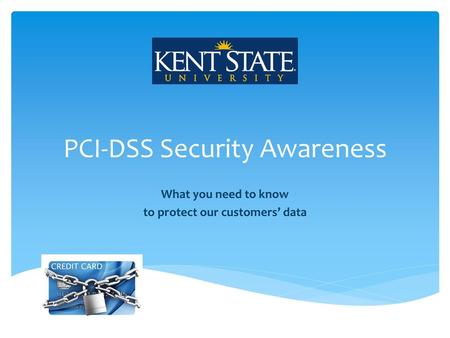 PCI-DSS Security Awareness