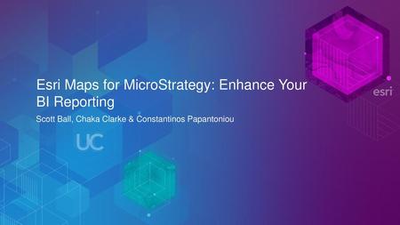 Esri Maps for MicroStrategy: Enhance Your BI Reporting