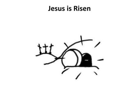 Jesus is Risen.