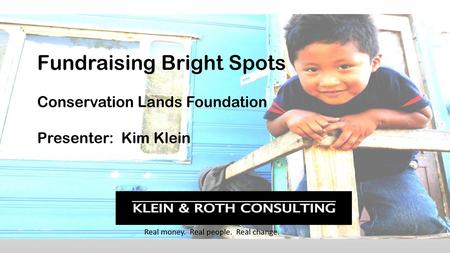 Fundraising Bright Spots