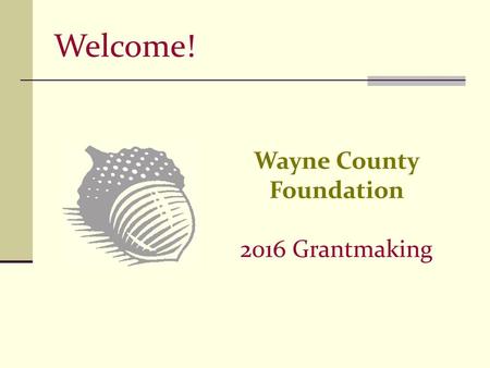 Wayne County Foundation