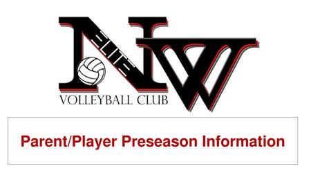 Parent/Player Preseason Information