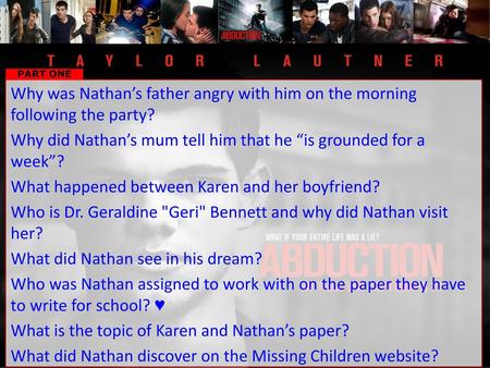 Why did Nathan’s mum tell him that he “is grounded for a week”?