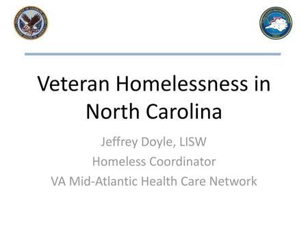 Veteran Homelessness in North Carolina