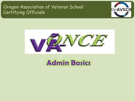 Oregon Association of Veteran School